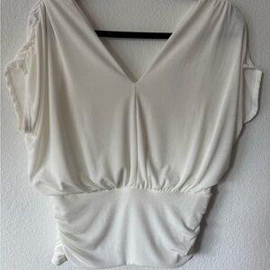 Elegant White Women's Top